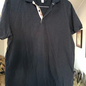 Burberry Dark Blue Polo Shirt